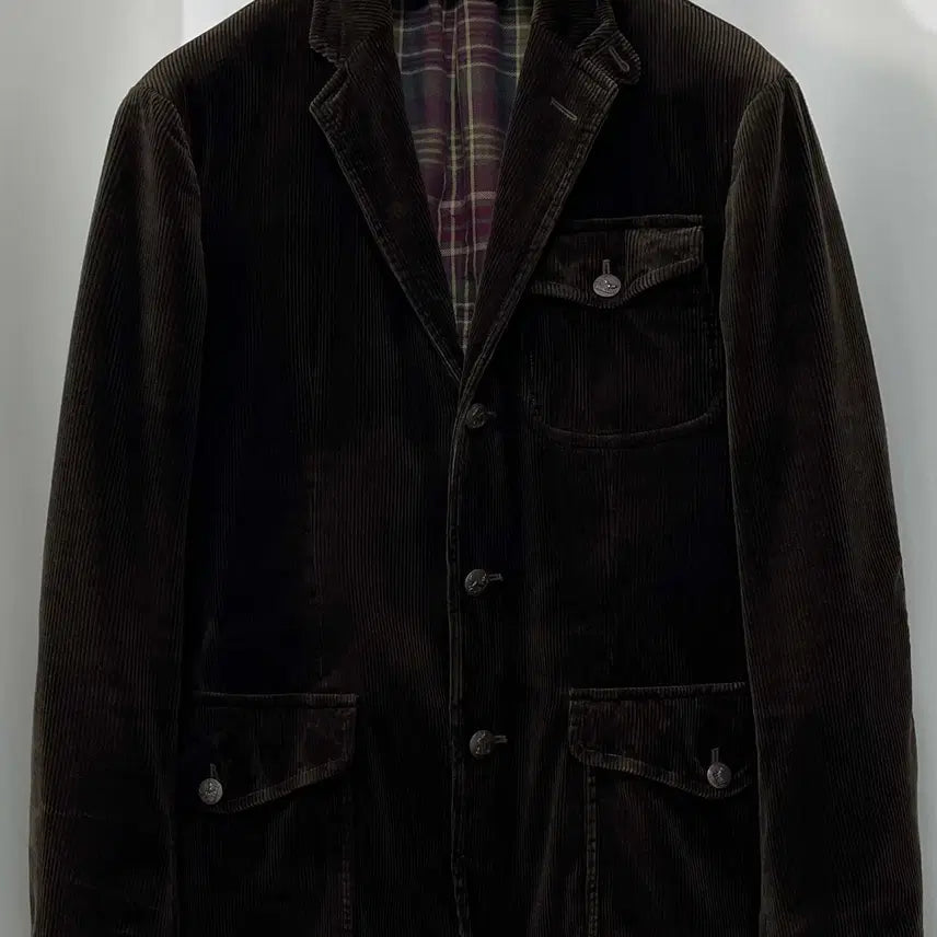 [BUNJANG] Polo Ralph Lauren RL67 Roughout Corduroy Hunting Jacket Wood Brown / 폴로 랄프로렌 RL67 우드브라운 러프아웃 코듀로이 헌팅자켓