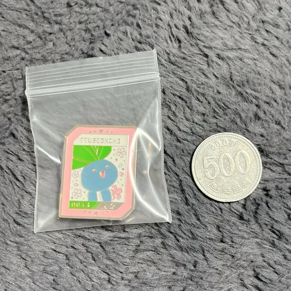 [BUNJANG] Isak Toast Pokemon Badge - Chikorita (Unsealed) / (개봉) 이삭토스트 포켓몬뱃지_뚜벅쵸