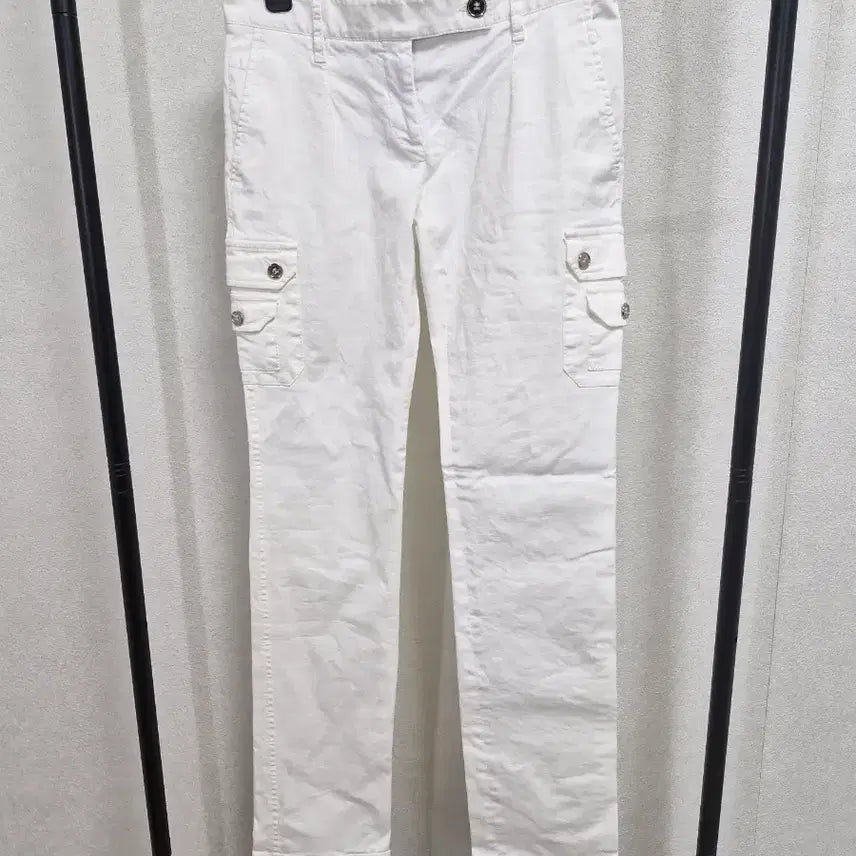 [BUNJANG] Dolce & Gabbana White Cargo Pants / [38] D&G 돌체앤가바나 화이트 카고 팬츠