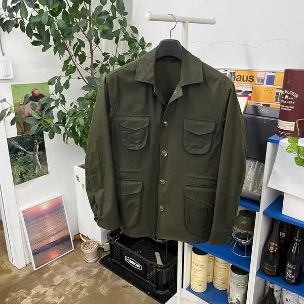 [BUNJANG] Eidos Lagosta Wax Cotton Field Jacket 52R / 에이도스 라고스타 왁스코튼 필드 자켓 52R