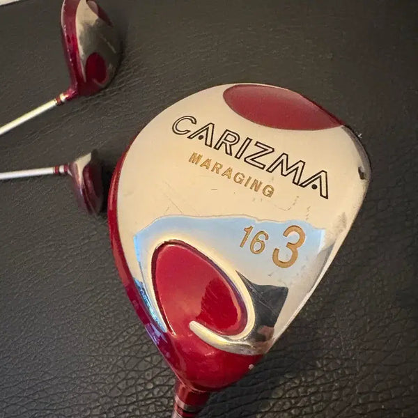 [BUNJANG] CARIZMA Driver + Wood Set - Women's L-Flex, Japan Shaft, Beginner/Practice / 골프채 우드 드라이버