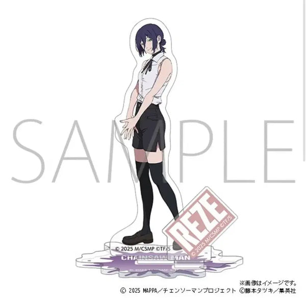 [BUNJANG] Chainsaw Man Akane the Angel, Himeno, Makima, Reze Movic Acrylic Standee Bundle Set / (일괄) 체인소 맨 레제, 밤, 마키마, 천사의 악마 무빅 아크릴스탠드