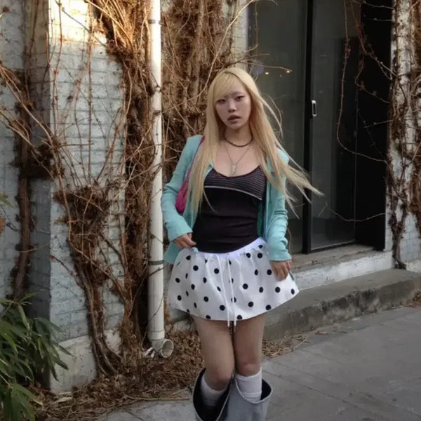 [BUNJANG] 3-Piece Sleeveless Top, Cardigan, and Skirt Set / 논콜멘션 코디세트