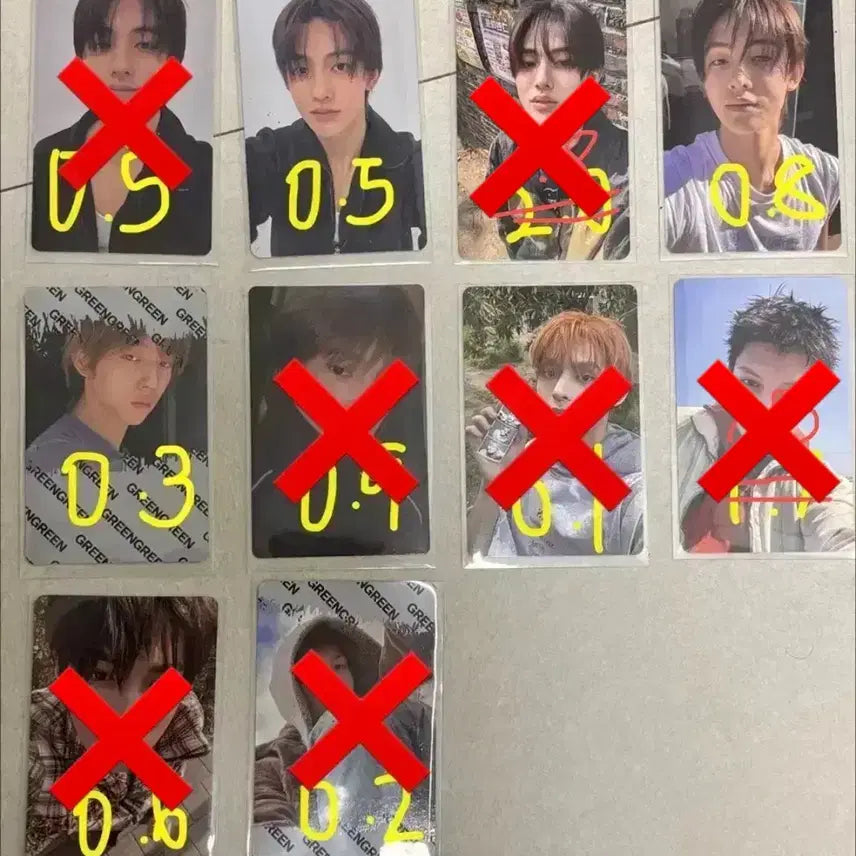 [BUNJANG] KORTIS Greengreen Photocard / 코르티스 그린그린 포카 판매