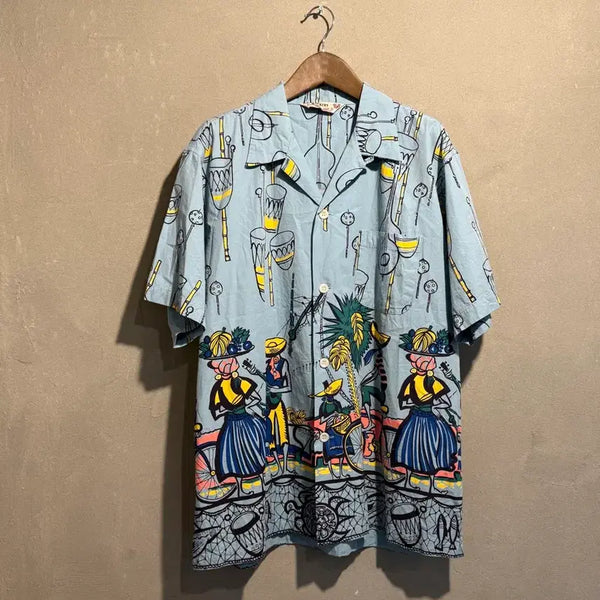 [BUNJANG] Backers Aloha Shirt / 백커스 알로하셔츠 M(L)