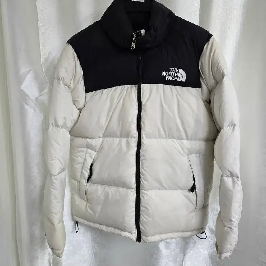 [BUNJANG] The North Face 1996 Nuptse Puffer Jacket Ivory / 노스페이스 눕시 아이보리 패딩 (2078)