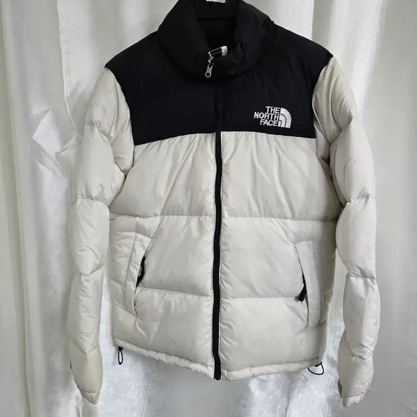 [BUNJANG] The North Face 1996 Nuptse Puffer Jacket Ivory / 노스페이스 눕시 아이보리 패딩 (2078)