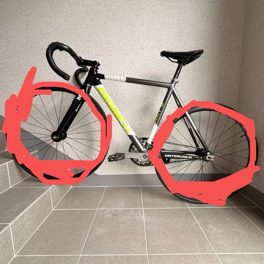 [BUNJANG] Engine11 Neon Charcoal Partial Build Bicycle / 엔진11 네온차콜 반차 판매 (대차 안함)