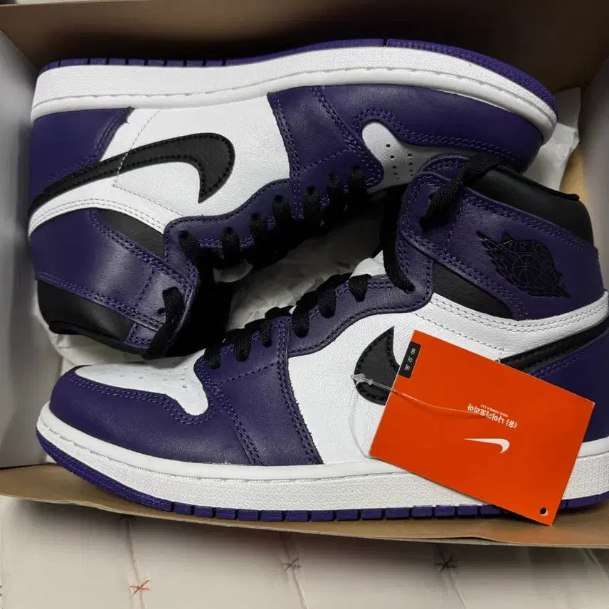 [BUNJANG] Air Jordan 1 Retro High Court Purple (260mm) / 에어 조던 1 레트로 하이 코트 퍼플 260