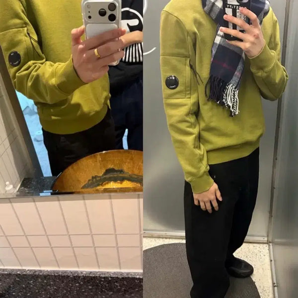 [BUNJANG] CP Company Lens Sweatshirt L / Cp컴퍼니 렌즈 맨투맨