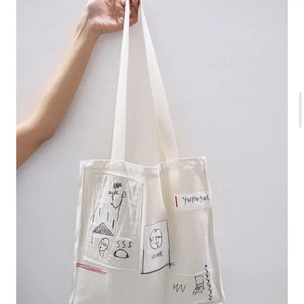 [BUNJANG] Jae Yu Nonaka Mask Work Eco Bag / (마지막가격) 재유노나카 마스크 워크 에코백