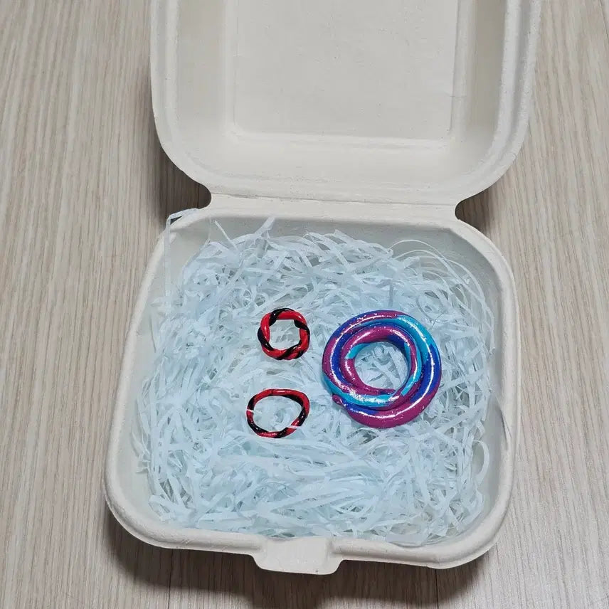 [BUNJANG] BTOB Lee Minhyuk Seo Eunkwang 'Daddy Isn't Sleeping' Event Ring Set / 비투비 이민혁 서은광 제작 반지 세트 아빠안잔다 이벤트 물품