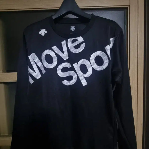 [BUNJANG] Descente Move Sport Long Sleeve T-Shirt Black S / 데상트 Move Sport 긴팔 티셔츠 블랙 s