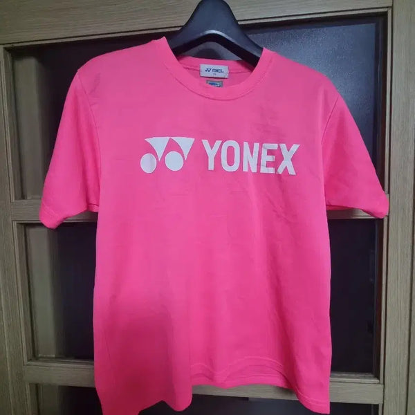 [BUNJANG] Yonex Pink Short Sleeve T-shirt XS / 요넥스 핑크 반팔 티셔츠 xs