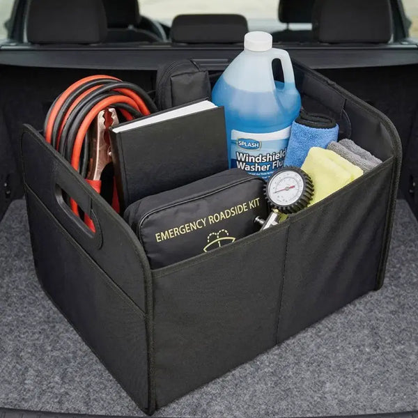 [BUNJANG] Folding Detachable Liquor Storage Box Black 30x27.5 / (새상품)캠핑  접이식 탈착형 주류 수납함 보관, 검은색, 30x27.5