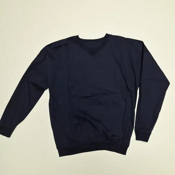 [BUNJANG] ZARAMAN Blacktag Balloon Fit Woven T-Shirt Navy / 자라맨 ZARAMAN blacktag 벌룬핏 우븐티셔츠 105 네이비