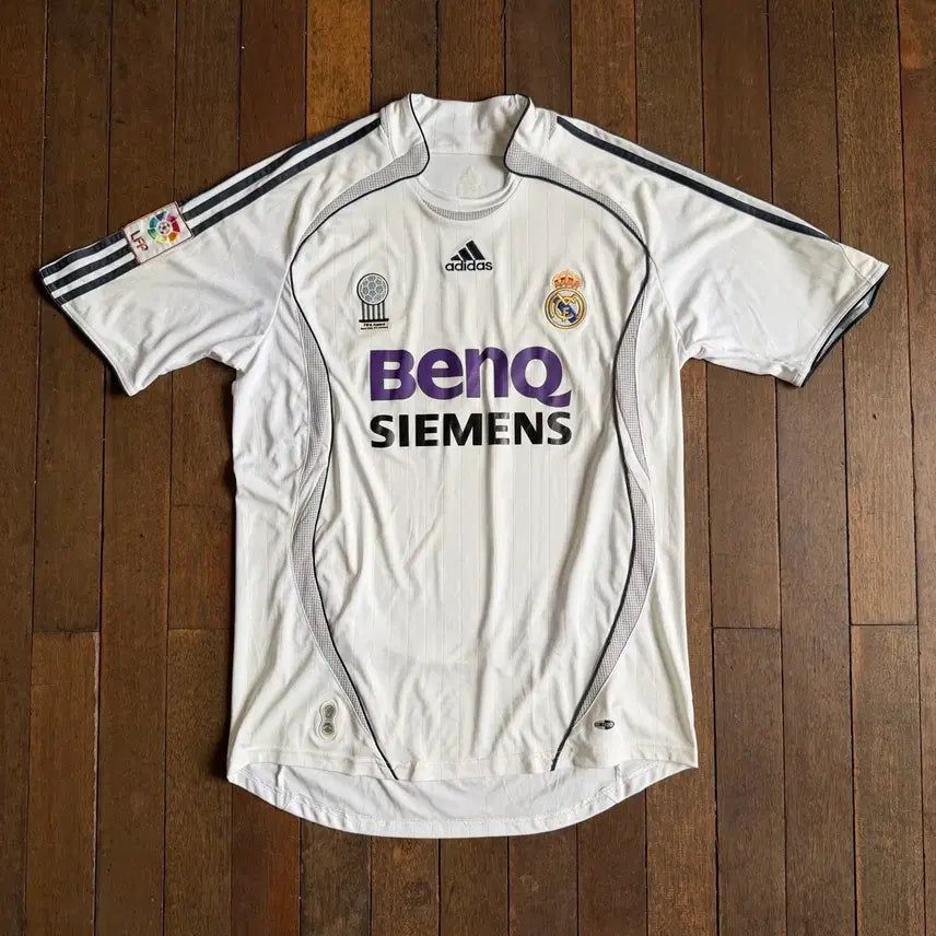 [BUNJANG] Adidas Real Madrid 2006/2007 Home Football Jersey / 06/07 아디다스 레알 마드리드 홈팀 축구 유니폼 져지