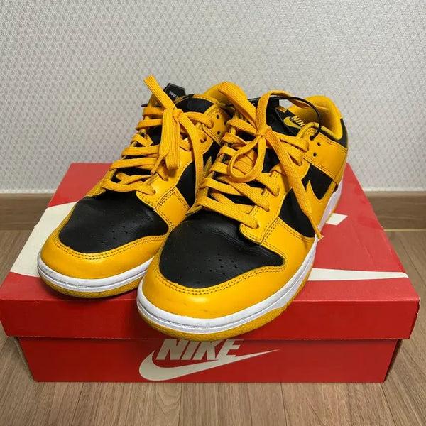 [BUNJANG] Nike Dunk Low Retro Championship Goldenrod Sneakers / 나이키 덩크로우 레트로 챔피온쉽 골든로드