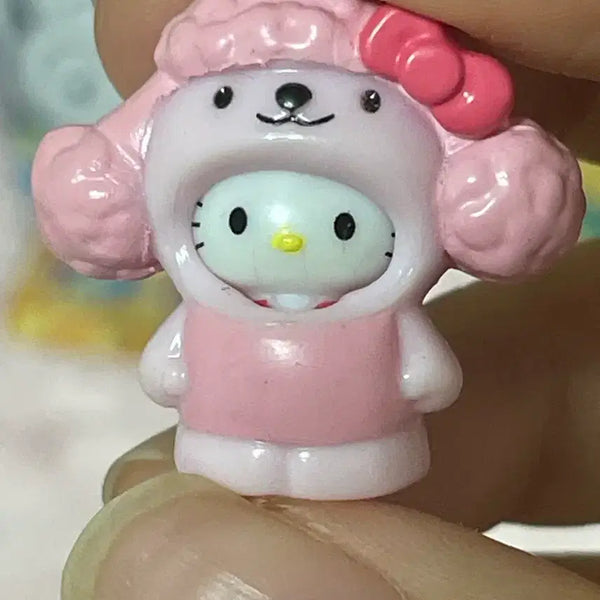 [BUNJANG] Poodle Hello Kitty Keychain / 푸들 헬로키티 키링
