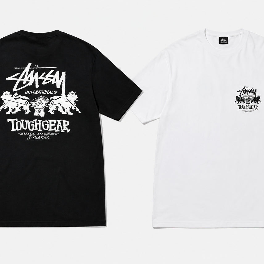 [BUNJANG] Stussy Tough Gear International T-Shirt / 스투시 터프 기어 인터내셔널 티셔츠 1905101