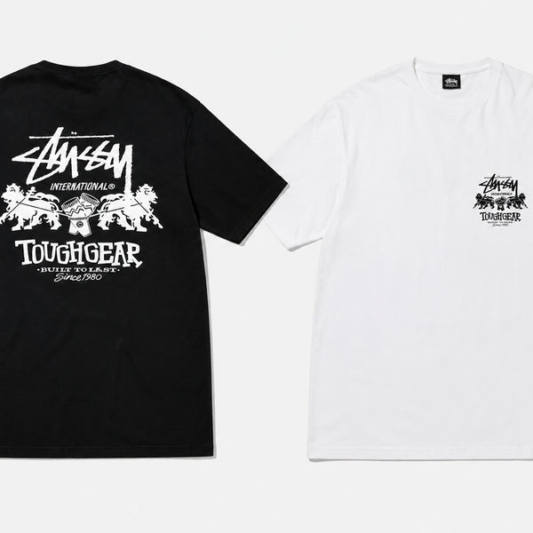 [BUNJANG] Stussy Tough Gear International T-Shirt / 스투시 터프 기어 인터내셔널 티셔츠 1905101