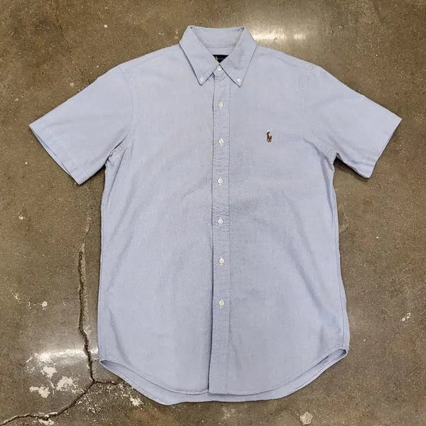 [BUNJANG] Polo Ralph Lauren Short Sleeve Shirt Sky Blue Size S / 폴로 랄프로렌 반팔 셔츠 하늘색