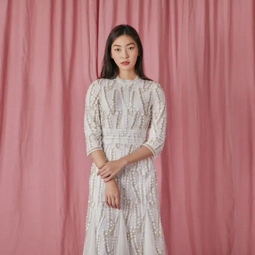 [BUNJANG] S Blanc Two-Piece Dress / S블랑 2부드레스(한지민, 이사배원피스)