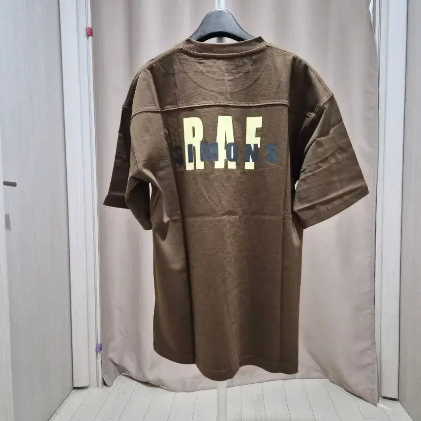 [BUNJANG] Raf Simons Brown Short Sleeve T-Shirt Size 95 / 라프시몬스 브라운 반팔 티셔츠 95 사이즈.정품