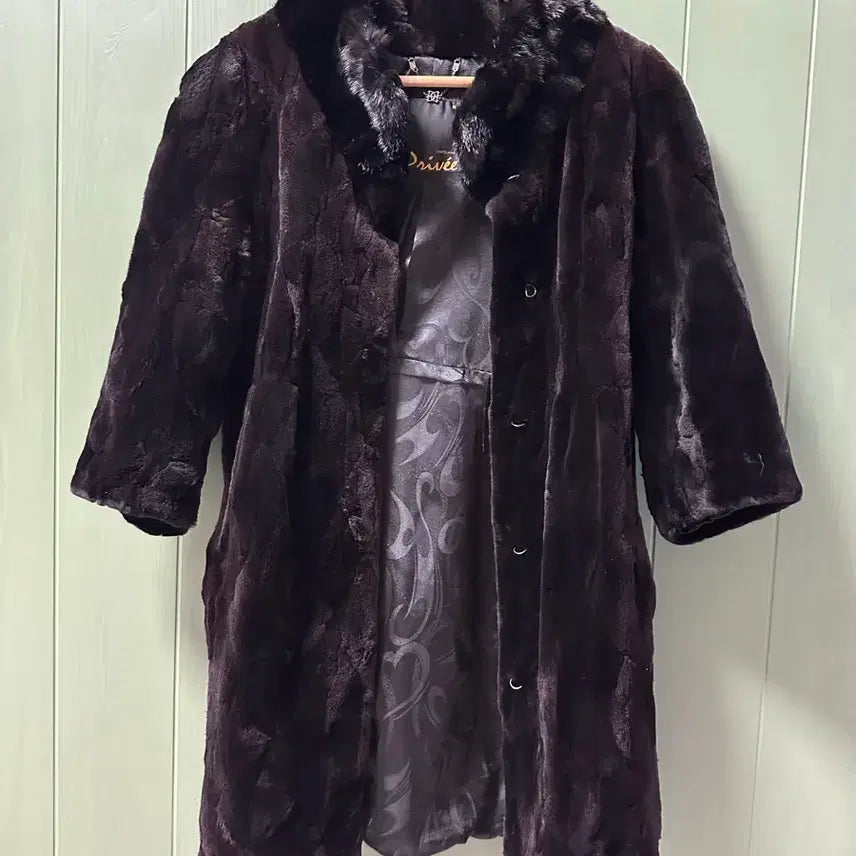 [BUNJANG] Chatelaine Mink Fur Coat Size 90 / 샤트렌 밍크코트 90사이즈