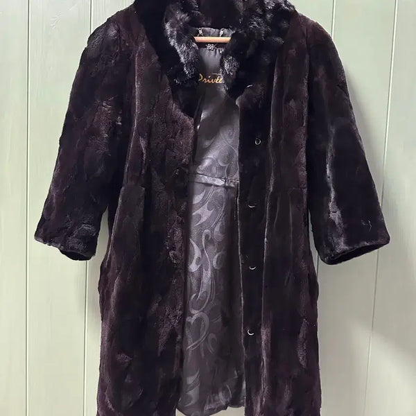 [BUNJANG] Chatelaine Mink Fur Coat Size 90 / 샤트렌 밍크코트 90사이즈