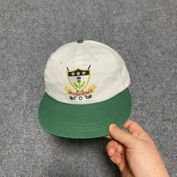 [BUNJANG] Moreporks Vintage 6-Panel Cotton Golf Cap Snapback / Moreporks 빈티지 6패널 골프 캡 스냅백 골프백