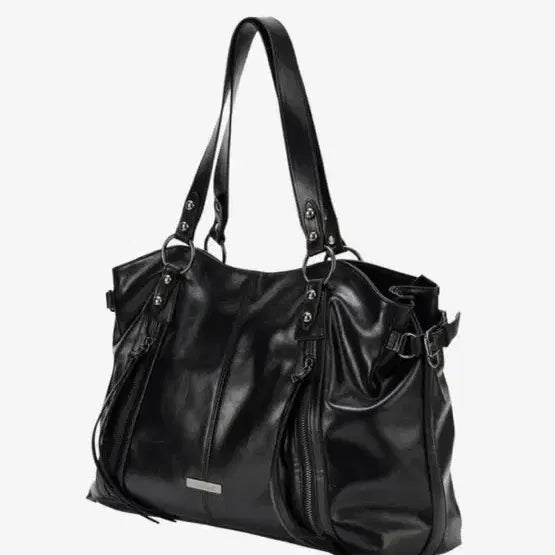[BUNJANG] Rubber Motor Big Bag Black / 러버 모터 빅 백 블랙