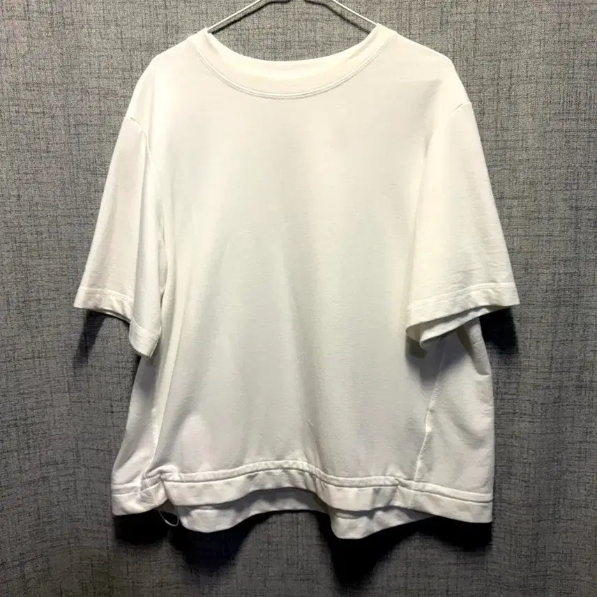 [BUNJANG] ZIOZIA Oversized Women's Round Neck Short Sleeve T-Shirt Size 95 / 지오송지오 오버핏 여성 라운드 반팔티 95