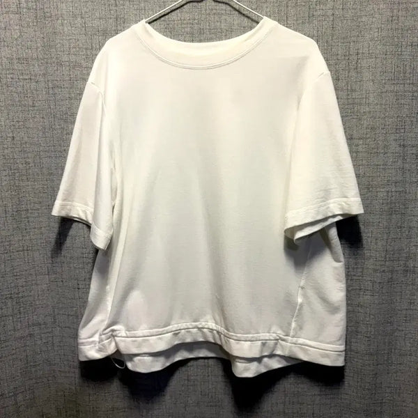 [BUNJANG] ZIOZIA Oversized Women's Round Neck Short Sleeve T-Shirt Size 95 / 지오송지오 오버핏 여성 라운드 반팔티 95