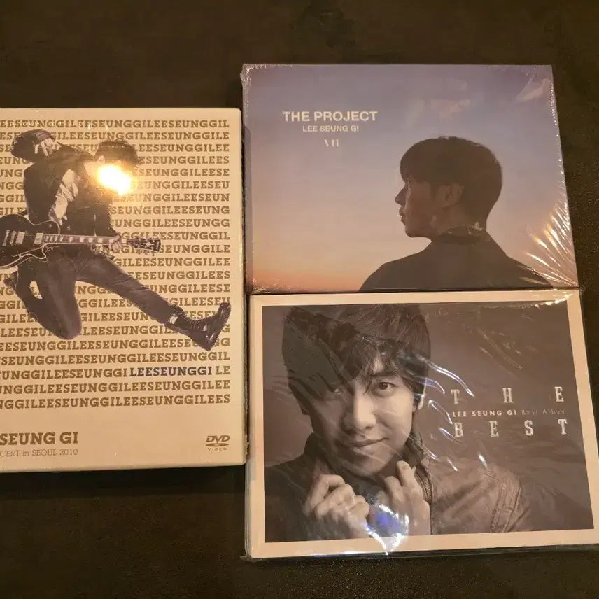 [BUNJANG] Lee Seung Gi Sealed CD 3 Album Bundle Set / 이승기 미개봉 CD 3개 일괄