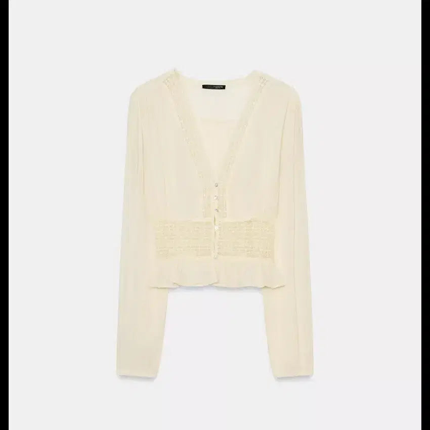 [BUNJANG] ZARA Blouse 7521/015 / ZARA 자라 블라우스 7521/015