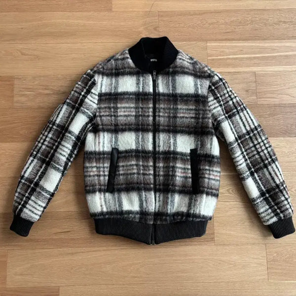 [BUNJANG] System Mohair Blouson Jacket / 시스템 모헤어 블루종 자켓 95