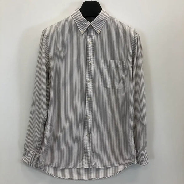 [BUNJANG] Uniqlo Button-Down Striped Shirt M / 유니클로 포켓 버튼다운 스트라이프셔츠 M