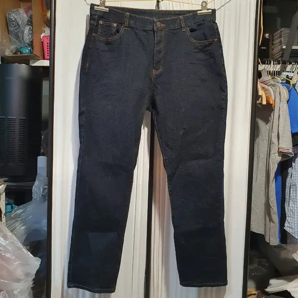 [BUNJANG] Blue Spandex Jeans - Size 36 / 진청색 스판 청바지 36사이즈 2508563
