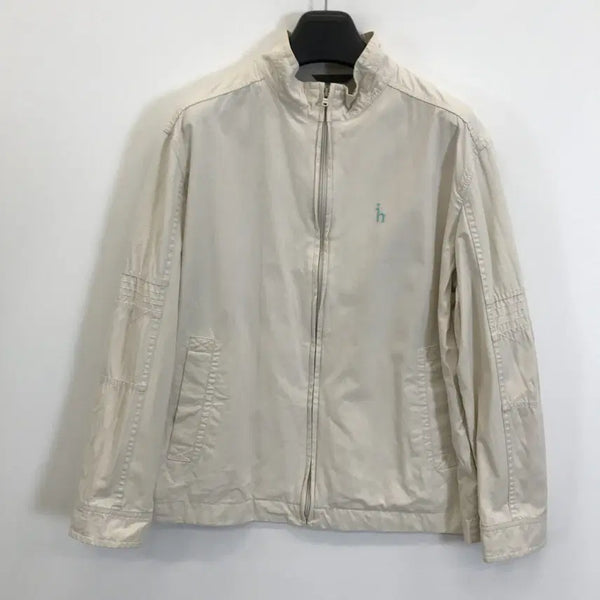 [BUNJANG] Hazzys Harrington Blouson Jacket Cotton Ivory Men's 100 / 헤지스 해링턴 블루종자켓 [남성100]