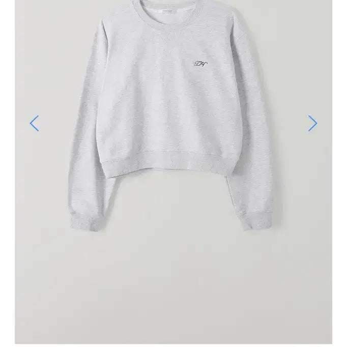 [BUNJANG] Thanat Moray Round Sweatshirt, Mélange Grey / 타낫 모레이 라운드 스웻셔츠 멜란지 그레이