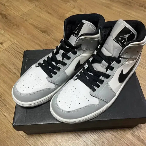 [BUNJANG] Jordan Mid Smoke Grey 270mm Sneakers / (마지막가격)조던 미드 스모크 그레이 270