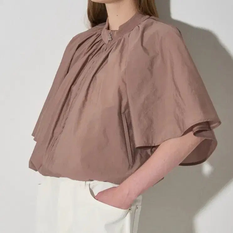 [BUNJANG] Lanvin Wing Sleeve Glossy Jumper / 랑방 윙슬리브글로시점퍼(RS55)