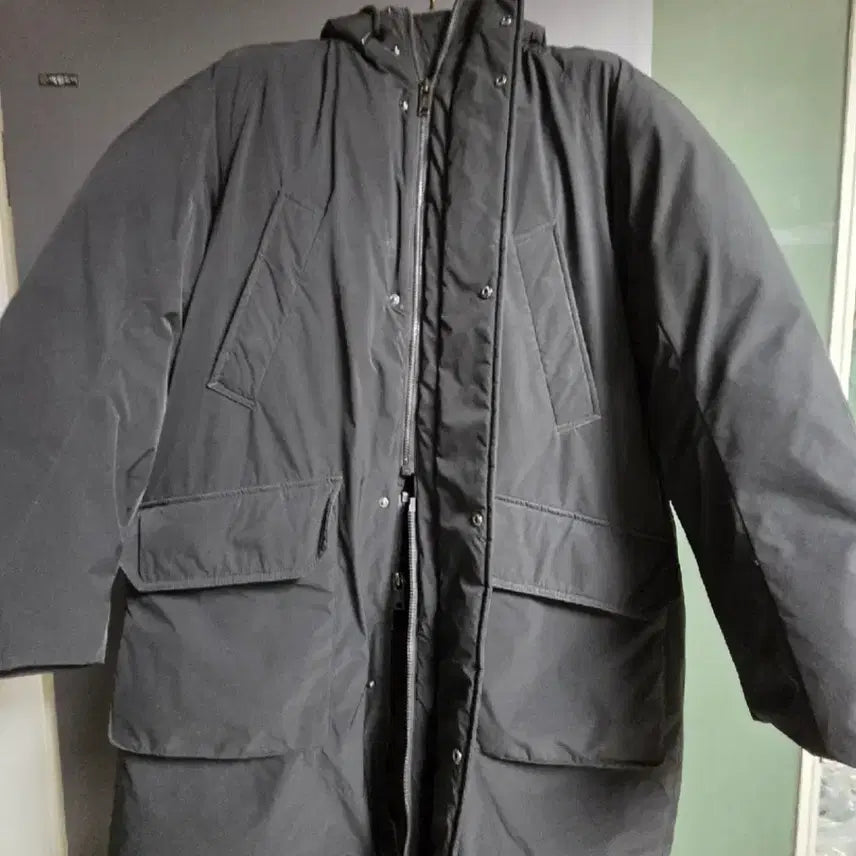 [BUNJANG] BEAKER Premium Goose Long Padding L / BEAKER 프리미엄 구스 롱패딩 L