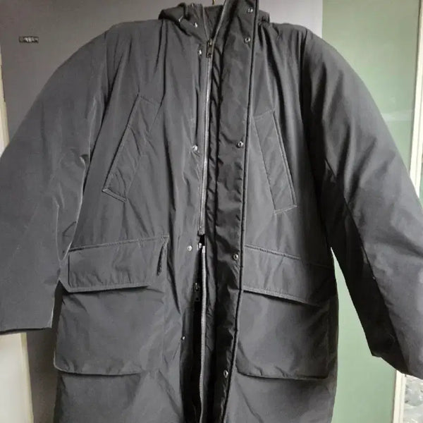 [BUNJANG] BEAKER Premium Goose Long Padding L / BEAKER 프리미엄 구스 롱패딩 L