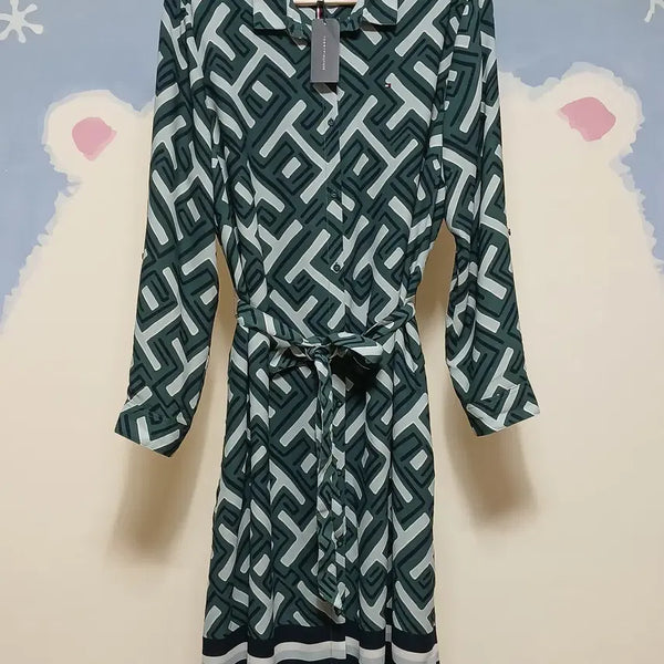 [BUNJANG] Tommy Hilfiger Shirt Dress XL / (XL) 타미힐피거 셔츠 원피스