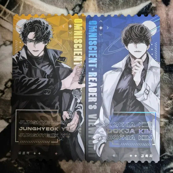 [BUNJANG] Omniscient Reader's Viewpoint Taiwan Edition Kim Dokja Yoo Joonghyuk Ticket / 전지적 독자 시점 대만판 김독자 유중혁 티켓