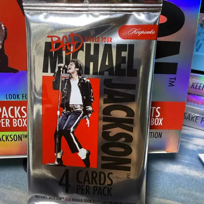 [BUNJANG] Michael Jackson BAD World Tour Premier Edition Pack / 마이클잭슨 카드 BAD 월드투어 프리미어 에디션 팩