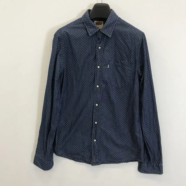 [BUNJANG] Levi's Dot Pattern Denim Western Shirt / 리바이스 도트 패턴 데님셔츠 [M]