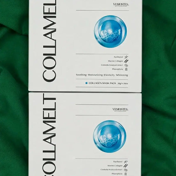 [BUNJANG] Be-mong Tes Colla-Mel Mask Pack (10 Sheets/Box) / 10매입 최신무배+베몽테스 콜라멜 마스크팩 1박스
